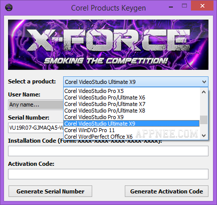 run keygen x force on mac